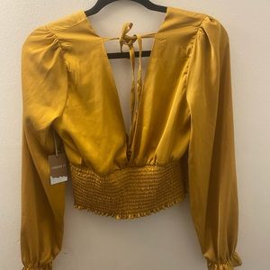 It’s Forever 21 blouse, good condition.